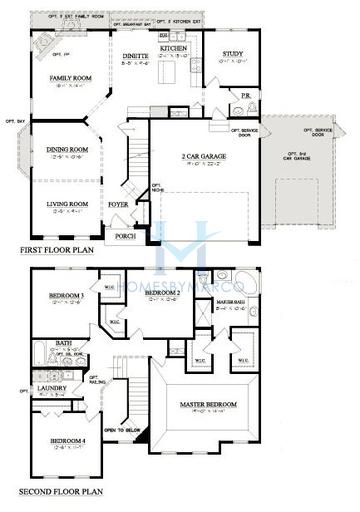 Photos of the Aspen model in the Misty Ridge subdivision in Romeoville, IL