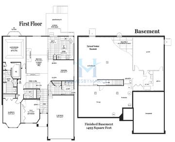 Photos of the Augusta model in the Lakes of Boulder Ridge subdivision in Lake in the Hills, IL