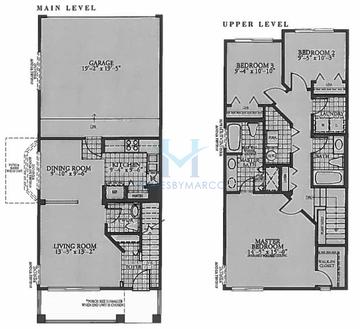 Photos of the Olympia model in the Holiday Park subdivision in Fox Lake, IL