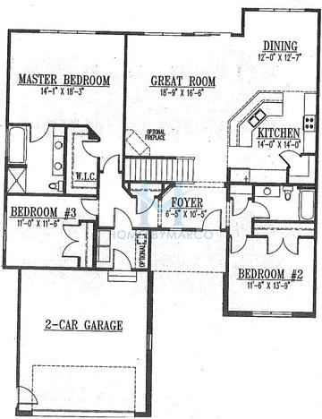 Photos of the Lincoln model in the Sunset Ridge Estates subdivision in Richmond, IL