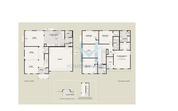 Photos of the Arcadia model in the Silver Leaf subdivision in Joliet, IL