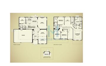 Photos of the Tattershall model in the Ambry Estates subdivision in Lynwood, IL
