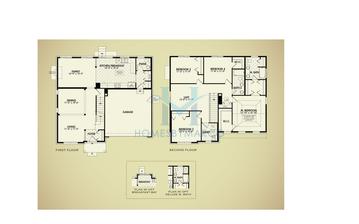 Photos of the Abbotsford model in the Ambry Estates subdivision in Lynwood, IL