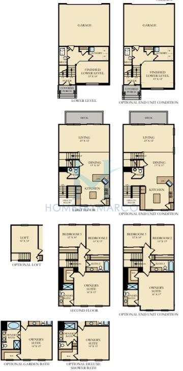 Chelsea model in Gilberts Town Center, Gilberts, IL, built by CalAtlantic Homes