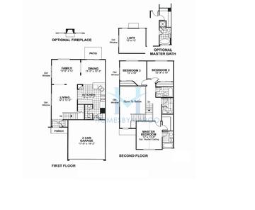 Photos of the Everton model in the Emerald Bay subdivision in Round Lake, IL