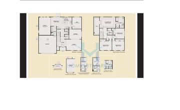 Photos of the Streamwood model in the Rivers Edge subdivision in Minooka, IL