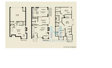 Photos of the Fremont model in the Astor Place subdivision in Naperville, IL