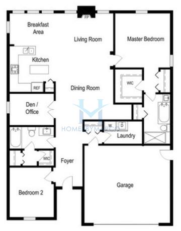 Photos of the Monte Carlo model in the Carillon at Stonegate subdivision in Aurora, IL