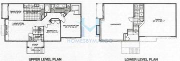Photos of the Fairfield model in the Cambridge at Midlane subdivision in Wadsworth, IL