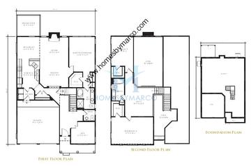Photos of the DP-1 model in the Deer Park Estates subdivision in Deer Park, IL