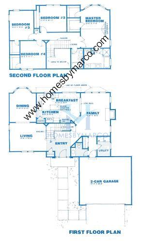 Photos of the Balsam model in the Spruce Pointe subdivision in Gurnee, IL