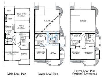 Photos of the Windham model in the Meadow Wood subdivision in Lake Zurich, IL