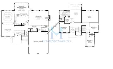 Photos of the Keswick model in the Hawthorn Woods Country Club subdivision in Hawthorn Woods, IL