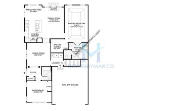 Photos of the Walnut model in the Bowes Creek Country Club subdivision in Elgin, IL