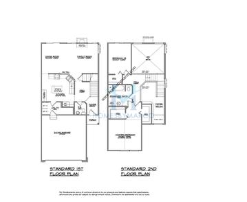 Photos of the Carrington model in the West Lake subdivision in Cary, IL
