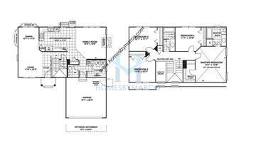 Photos of the White Pine model in the Theodore's Ridge subdivision in Joliet, IL