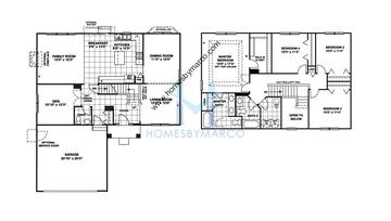 Photos of the Magnolia model in the Theodore's Ridge subdivision in Joliet, IL