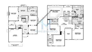Photos of the Sonoma model in the Theodore's Ridge subdivision in Joliet, IL