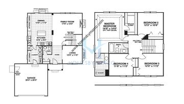 Photos of the Maine II model in the Theodore's Ridge subdivision in Joliet, IL