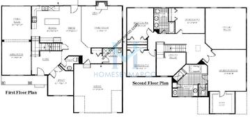 Photos of the Singleton model in the Hawthorn Trails subdivision in Hawthorn Woods, IL