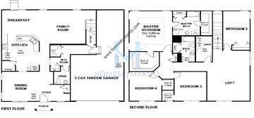 Photos of the Glenmore model in the Hunt Club subdivision in Oswego, IL