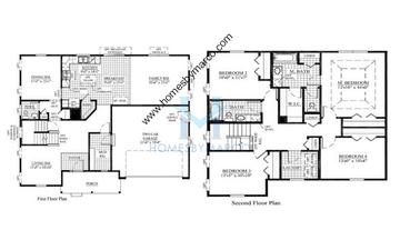 Photos of the Safford II model in the Highland Woods subdivision in Elgin, IL