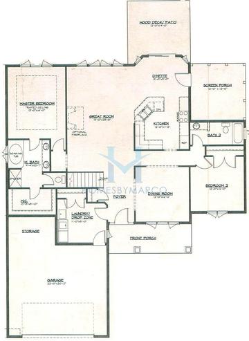 Photos of the New castle model in the Henning Estates subdivision in Huntley, IL