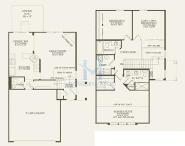 Ethan model in Prescott Mill, Oswego, IL, built by Pulte Homes