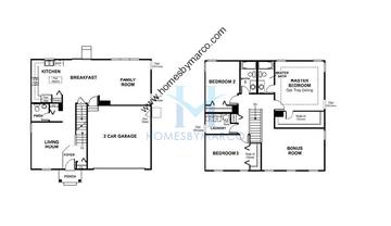 Photos of the Stevenson model in the Morse Point subdivision in Carol Stream, IL