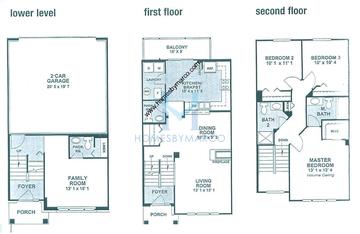 Photos of the Cappiello model in the Midlane Club subdivision in Wadsworth, IL