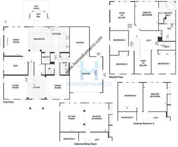 Photos of the Longfellow model in the Copper Springs subdivision in Elgin, IL