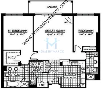 Photos of the Linden model in the Rivers Edge subdivision in Vernon Hills, IL