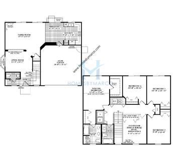 Photos of the Aurora model in the Symphony Meadows subdivision in Volo, IL
