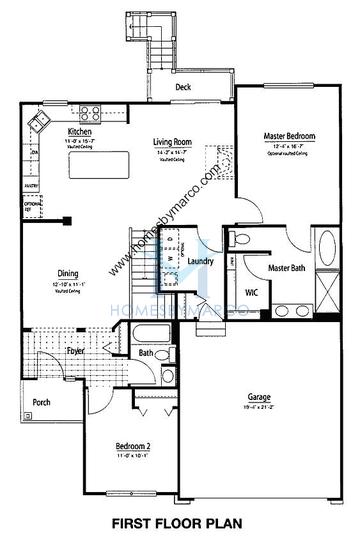 Photos of the Wright model in the Remington Ridge subdivision in Streamwood, IL