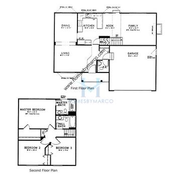 Photos of the Bluebell model in the Arbor Gate subdivision in Oswego, IL