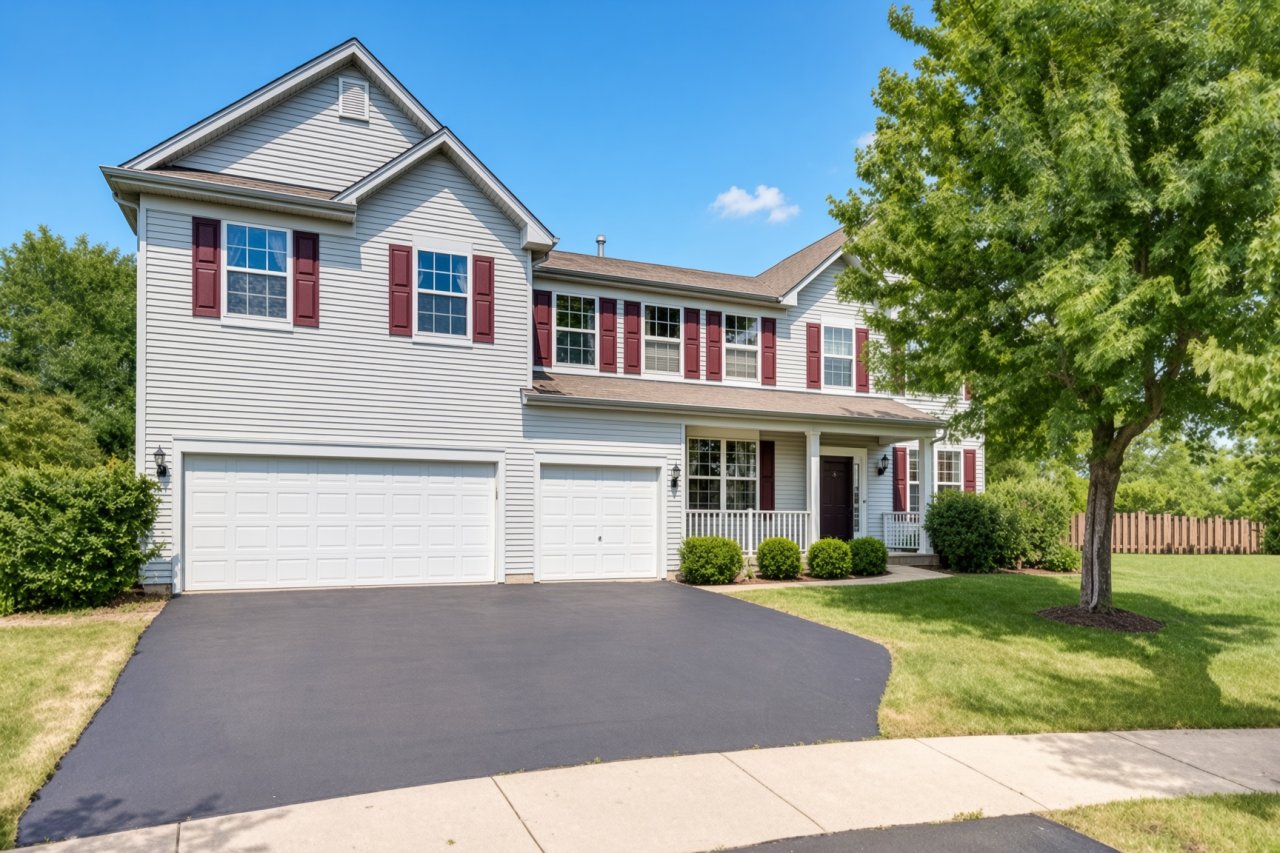 Westhighland model in Amber Fields, Aurora, IL, built by Ryland Homes