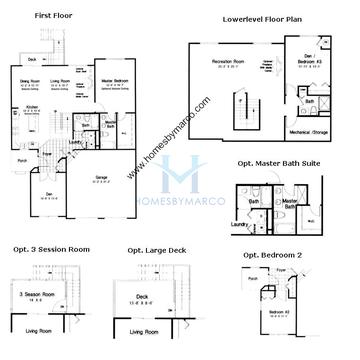 Photos of the Antigua II model in the Woodland Green subdivision in Fox Lake, IL