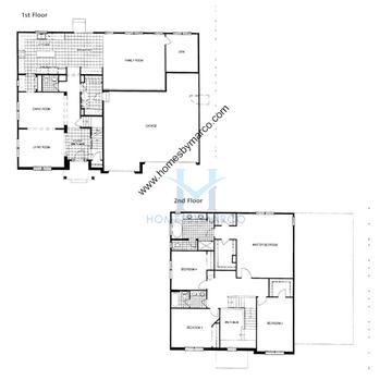 Photos of the Cartier model in the Liberty Lakes subdivision in Wauconda, IL