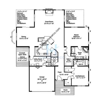 Photos of the Trillium model in the Saddlebrook Farms subdivision in Grayslake, IL