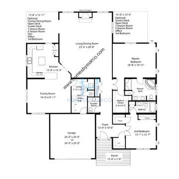 Photos of the Primrose model in the Saddlebrook Farms subdivision in Grayslake, IL
