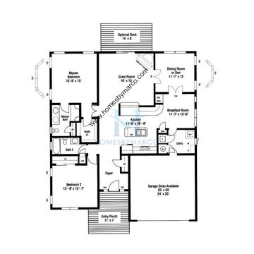 Photos of the Prairie model in the Saddlebrook Farms subdivision in Grayslake, IL