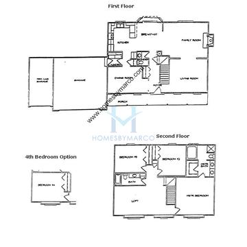 Photos of the Shelby model in the Riverbend West subdivision in Belvidere, IL