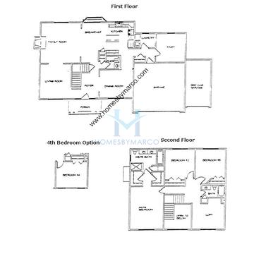 Photos of the Newport A model in the Riverbend West subdivision in Belvidere, IL