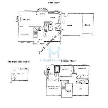 Photos of the Miller B model in the Riverbend West subdivision in Belvidere, IL