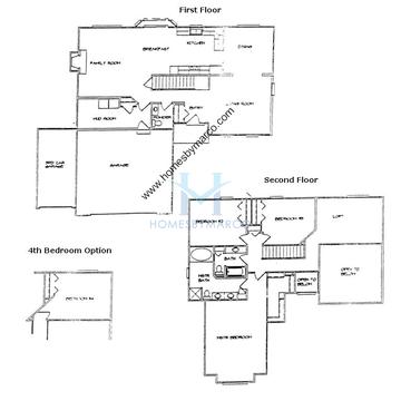 Photos of the Hayden-A model in the Riverbend West subdivision in Belvidere, IL