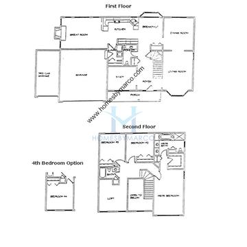 Photos of the Evanston-A model in the Riverbend West subdivision in Belvidere, IL