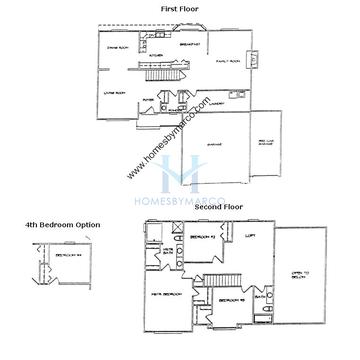 Photos of the Easton-C model in the Riverbend West subdivision in Belvidere, IL