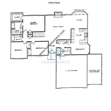 Photos of the Creekside B model in the Riverbend West subdivision in Belvidere, IL
