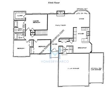 Photos of the Creekside-A model in the Riverbend West subdivision in Belvidere, IL