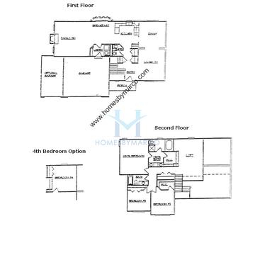 Photos of the Brooke-B model in the Riverbend West subdivision in Belvidere, IL
